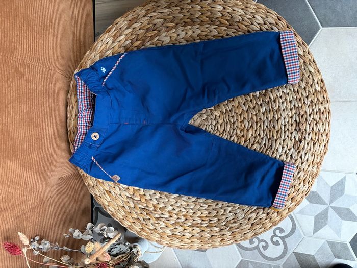 Ensemble 3 pièces jaune et bleu - 24 mois - photo numéro 6