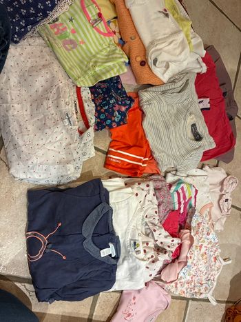 Lot fille 18 mois printemps été 