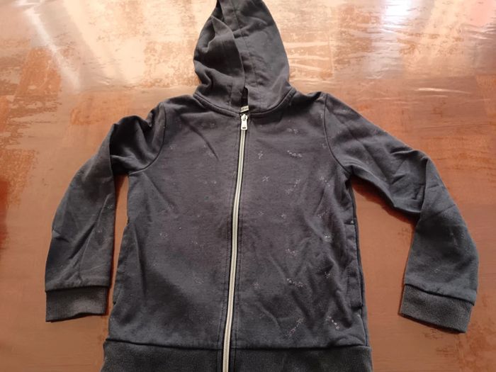 Gilet zippé gemo 8ans