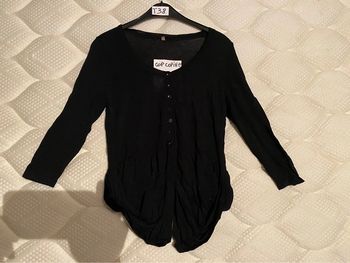 Gilet noir cop copine