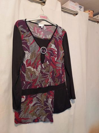 Jolie tunique longue manche longue