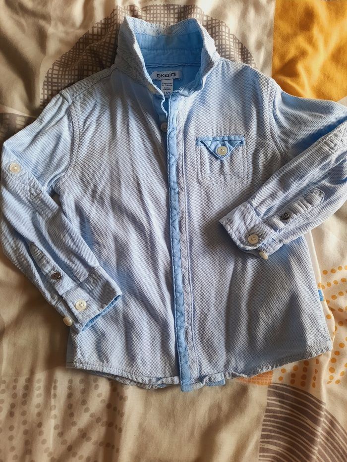 Chemise manches longues Okaidi 3A