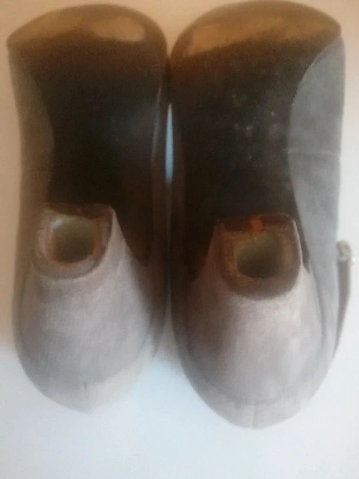 🌸👍Vintage 👍#Escarpins #cuir gris Pointure 3- 37 modèle Novelli " d' Hasley" 🌸 - photo numéro 8