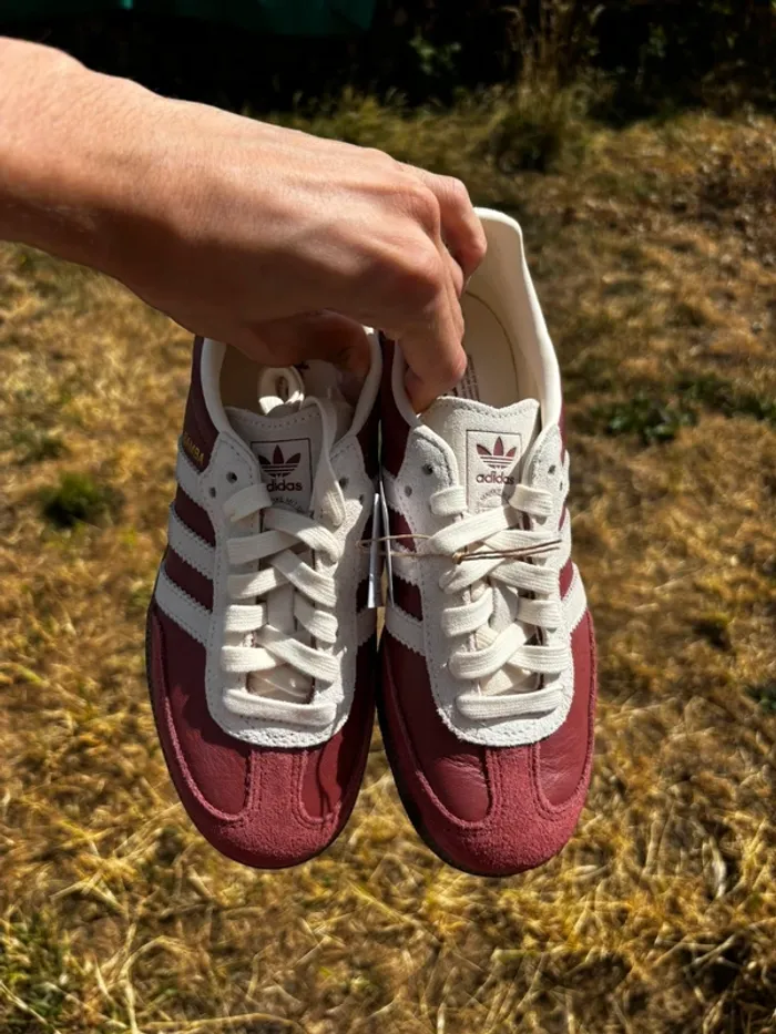 Adidas Samba OG Preloved Ruby Cream White - Taille 36 2/3 - photo numéro 3