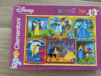 Jeu puzzle enfant 60 pièces 5 ans princesses Disney