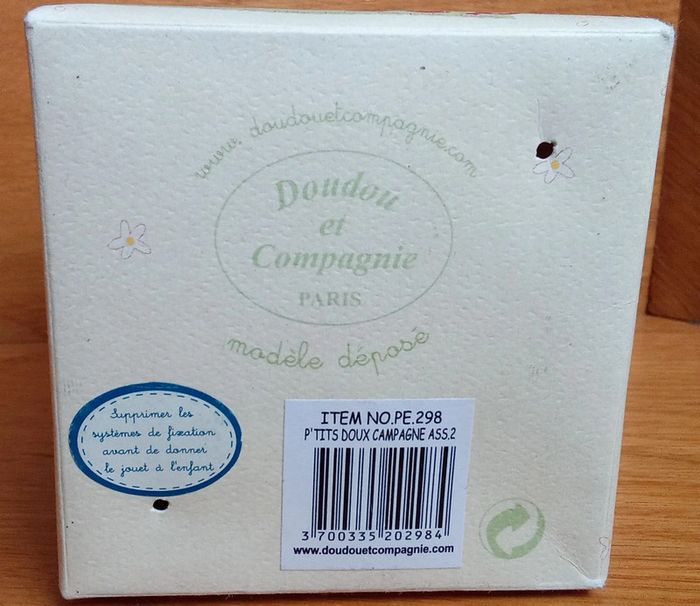 Peluche Doudou et Compagnie - collection P'tits doux campagne - photo numéro 8