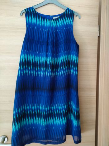 Robe courte bleue