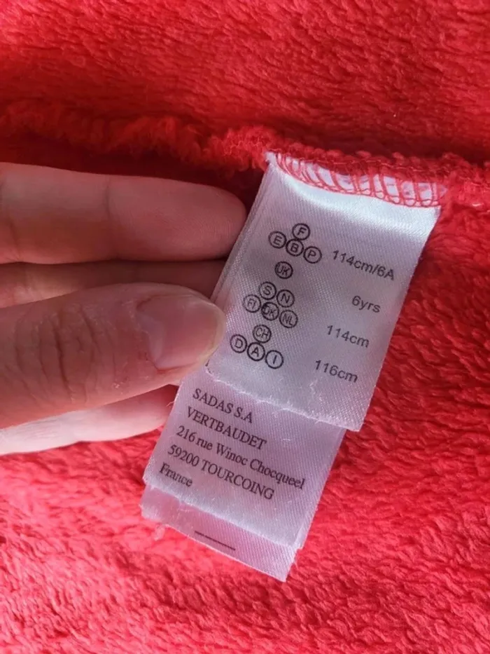 Robe de chambre taille 6 ans Vertbaudet - photo numéro 8