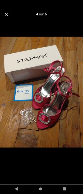 Chaussures fushia