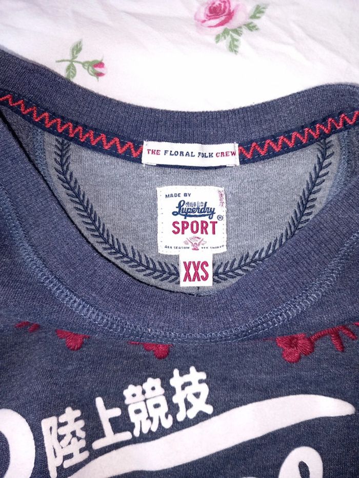 Pull fleur superdry sport - photo numéro 6