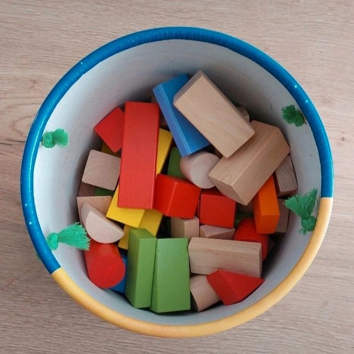 Jeu de construction en bois - photo numéro 2