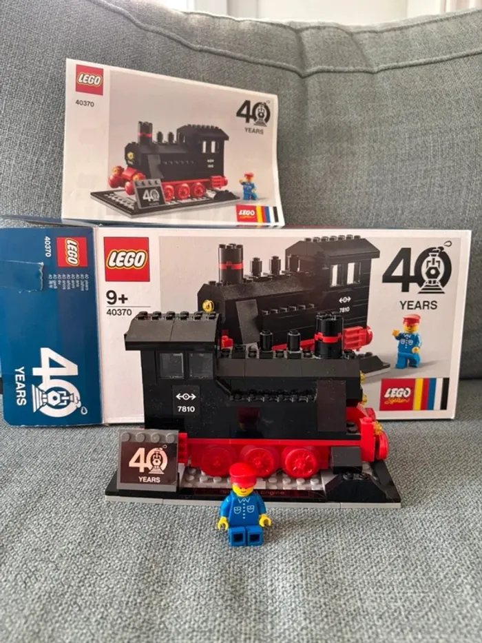 Locomotive train lego 40 ans