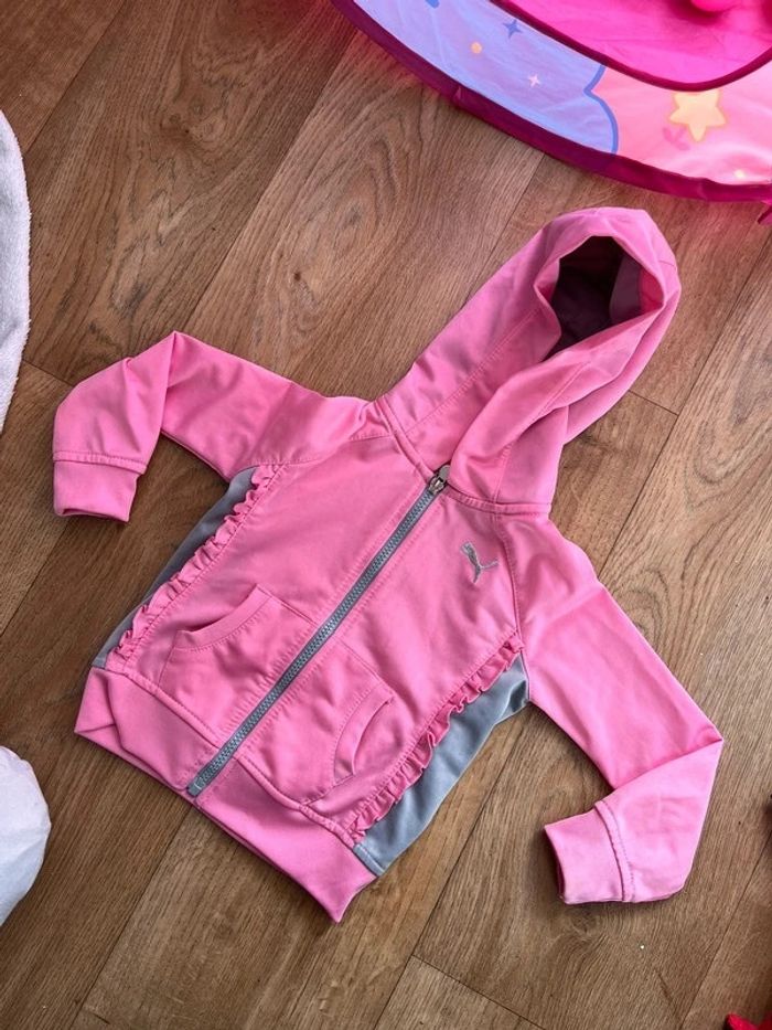 Veste puma rose