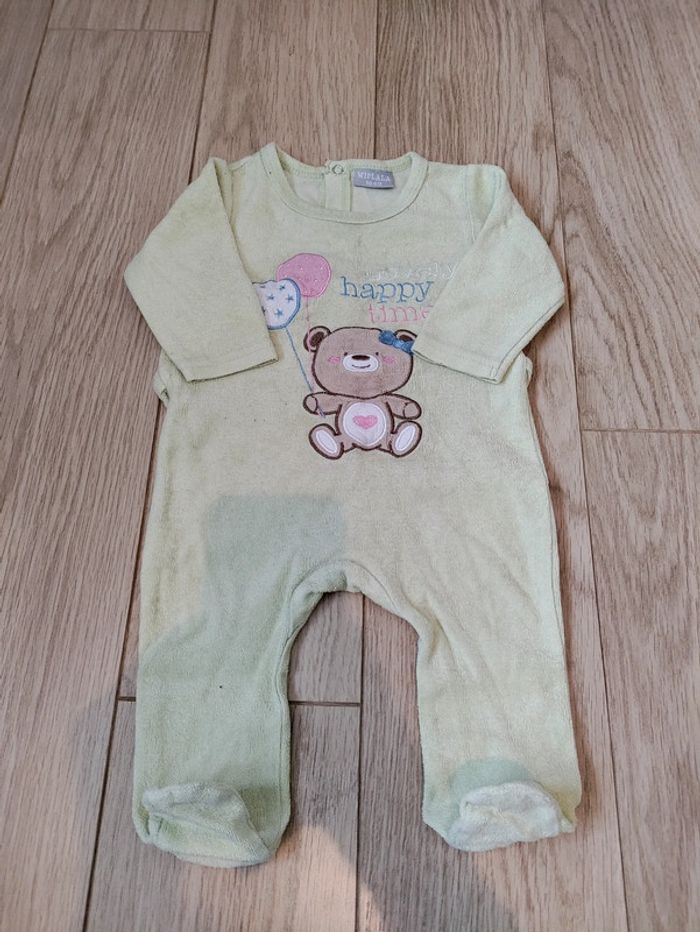 Grenouillere velour 6 mois 68cm