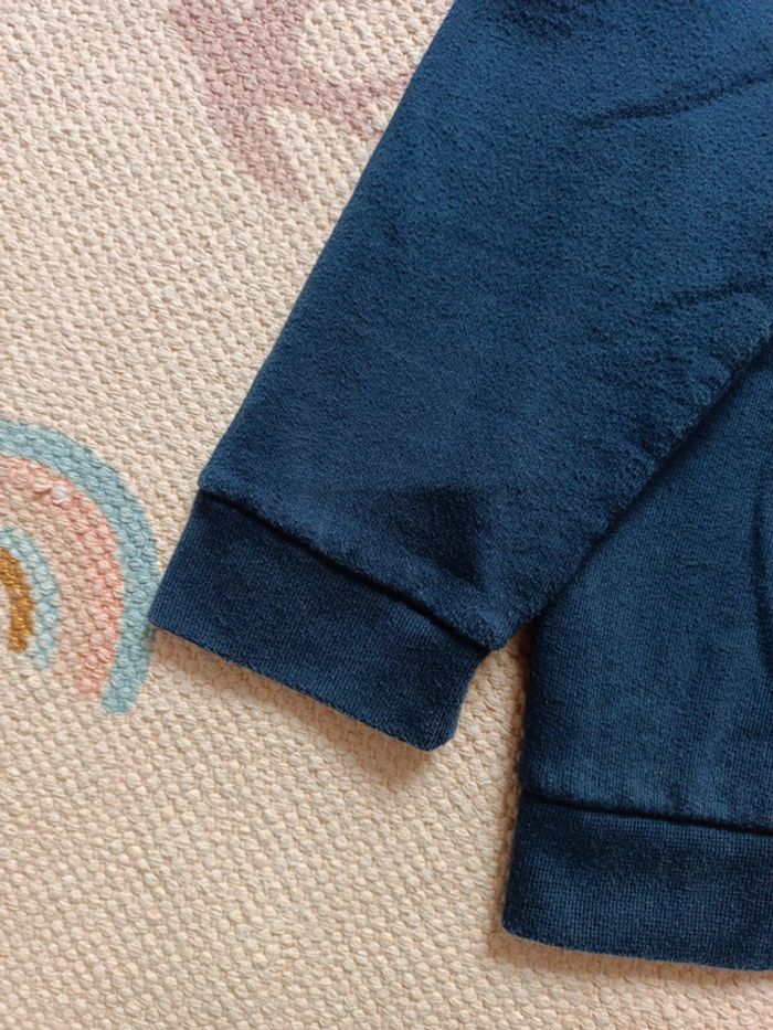 Sweat pèrele rare S bleu marine papa - photo numéro 4