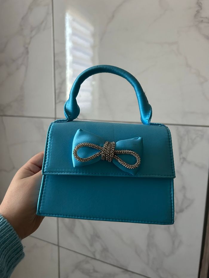 Sac à main bleu - photo numéro 3