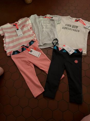 Lot 12 mois été babyface