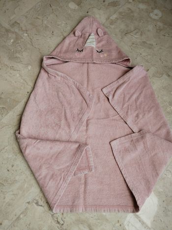 Sortie de bain licorne kiabi