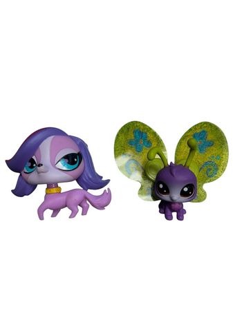 Lot de deux figurines Littlest Pet Shop Hasbro