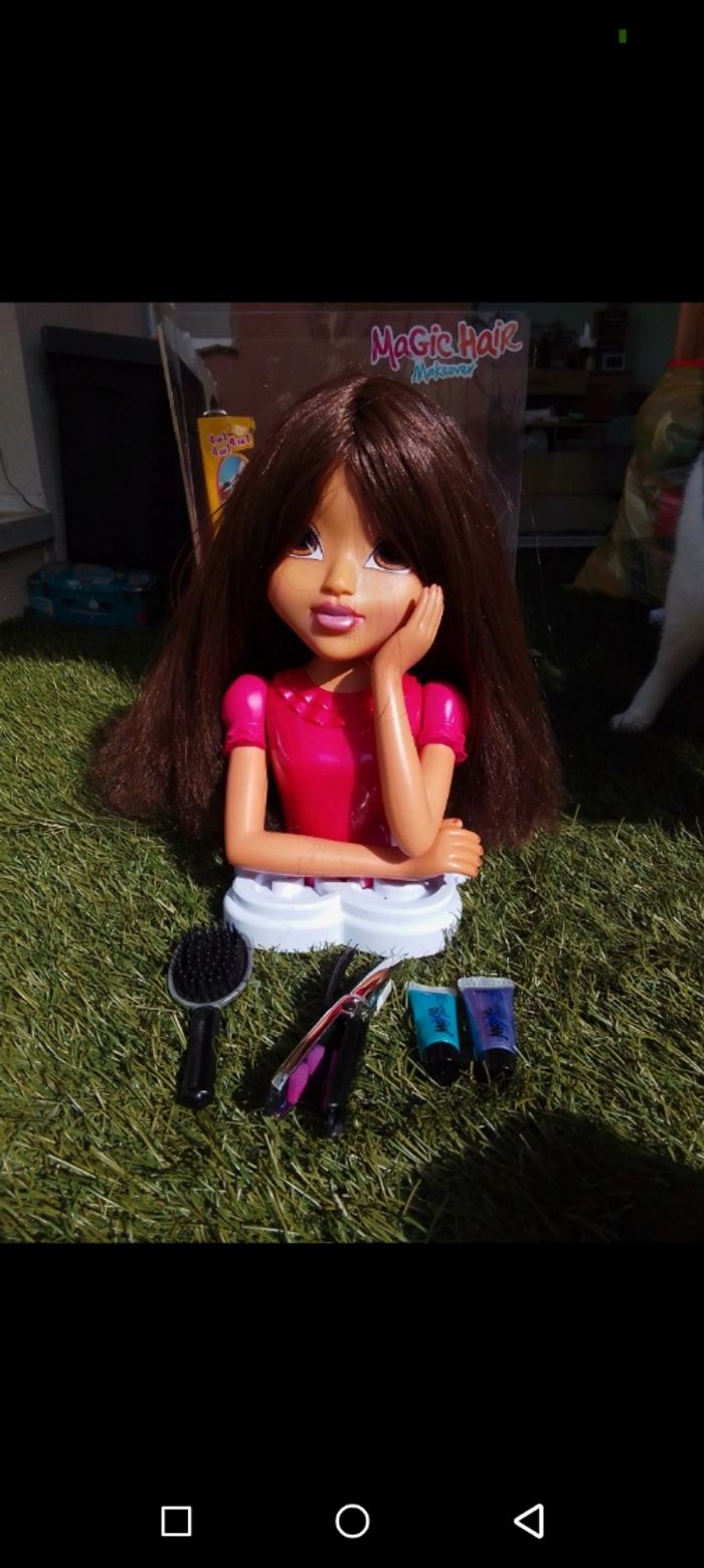 Tête a coiffer magic hair makeover