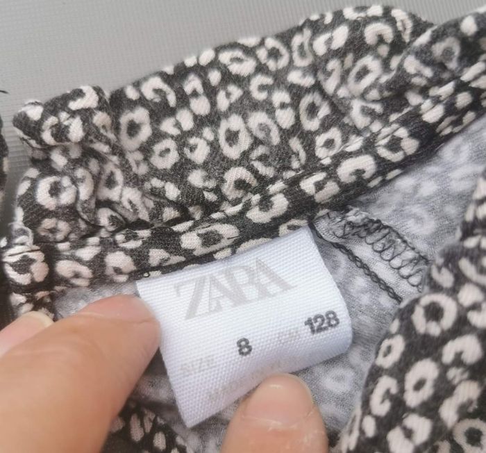 Blouse chemise léopard 8 ans fille Zara - photo numéro 3