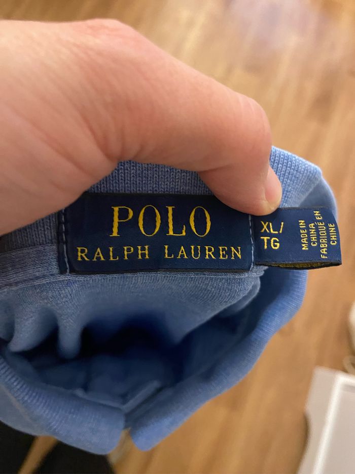 Polo bleu homme XL - photo numéro 3