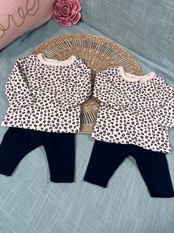 Lot 2 ensembles taille 1 mois