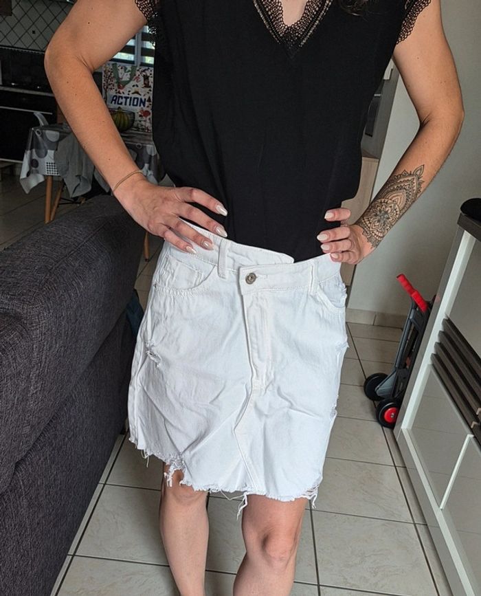 Jupe en jeans Pimkie - photo numéro 3