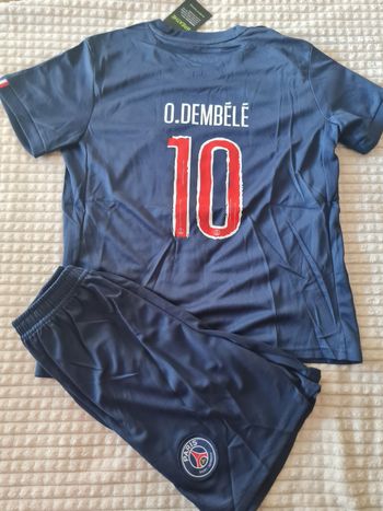 Maillot football PSG - Dembele - 10 ans