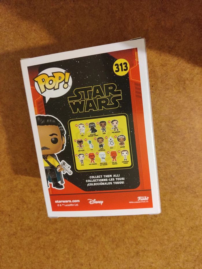 Figurine pop Star Wars Lando calrissian - photo numéro 2