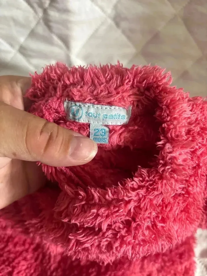 Robe manche courte taille 23mois marque u tout petits - photo numéro 3