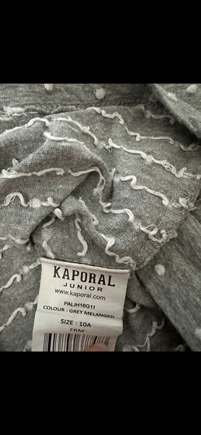 T-shirt fin MC Kaporal 10 ans - photo numéro 4