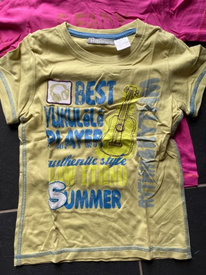Lot 5 t shirts manches courtes - photo numéro 3