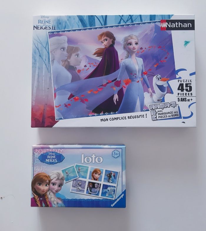 Puzzle reine des neige