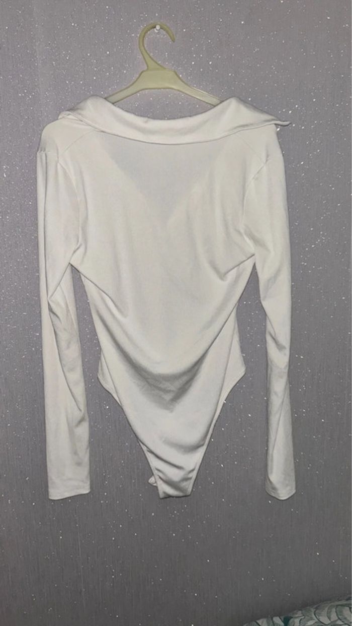 Body habillée blanc - photo numéro 2