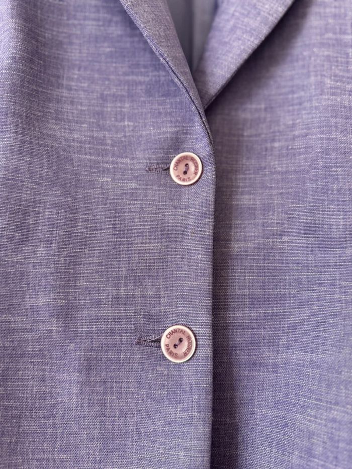 Blazer veste lilas Chantal Rosner Taille S/M - photo numéro 5