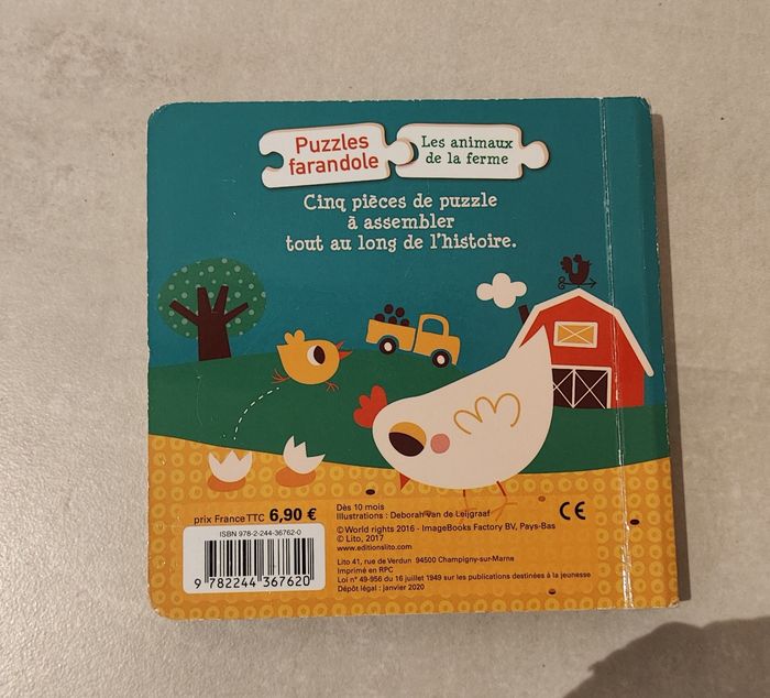 Livre puzzle - photo numéro 6