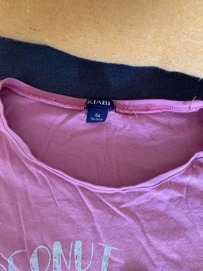 TEE shirt fille 8 ans - photo numéro 2