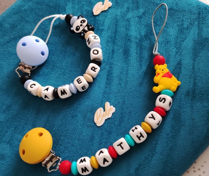 Attache tétine personnalisée - photo numéro 7