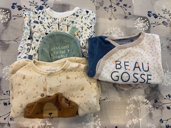 Lot pyjamas d’hiver 6 mois garçon