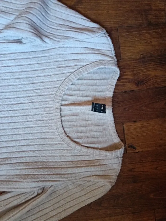 Pull beige  femme - photo numéro 3