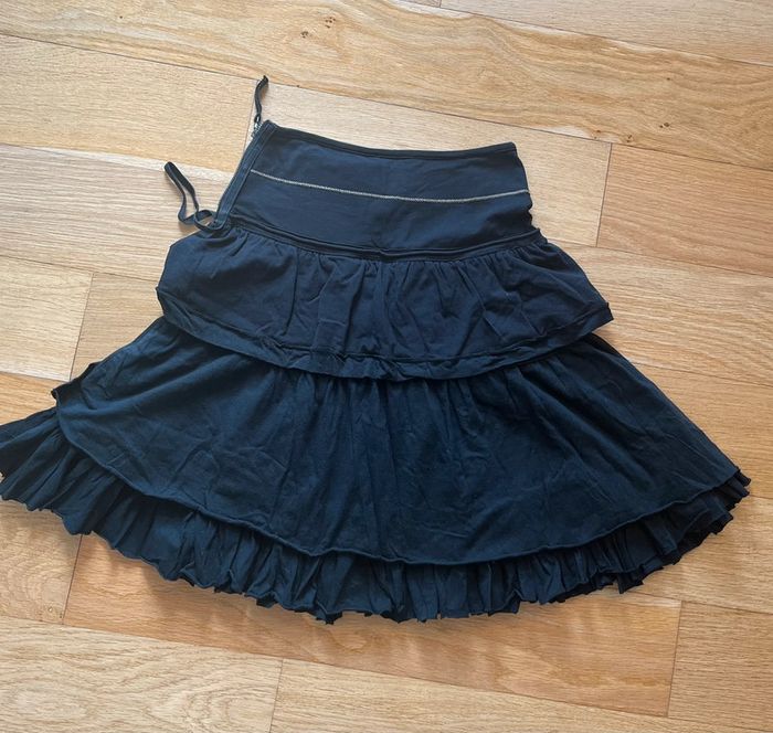 🖤 Jupe noire à volants Marithé François Girbaud – Taille 36 🖤 - photo numéro 5