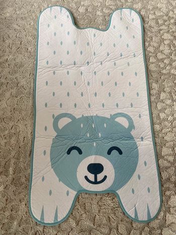 Joli tapis ourson antidérapant