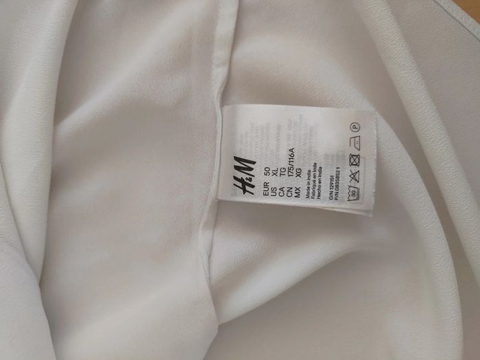 H&M blouse blanche 50 - photo numéro 5