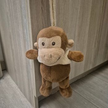Peluche musicale en forme de petit singe 🐵
