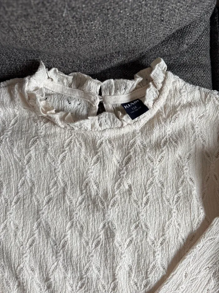 Blouse beige 12 ans kiabi - photo numéro 4