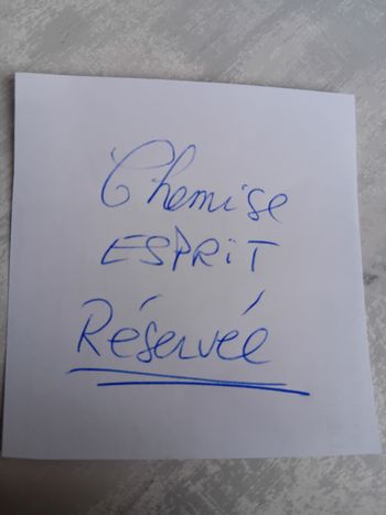 Chemise coupe slim- Esprit- XL