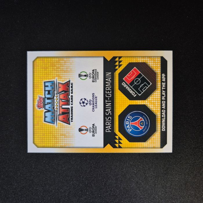Carte Match Attax : Lionel Messi - PSG - photo numéro 2