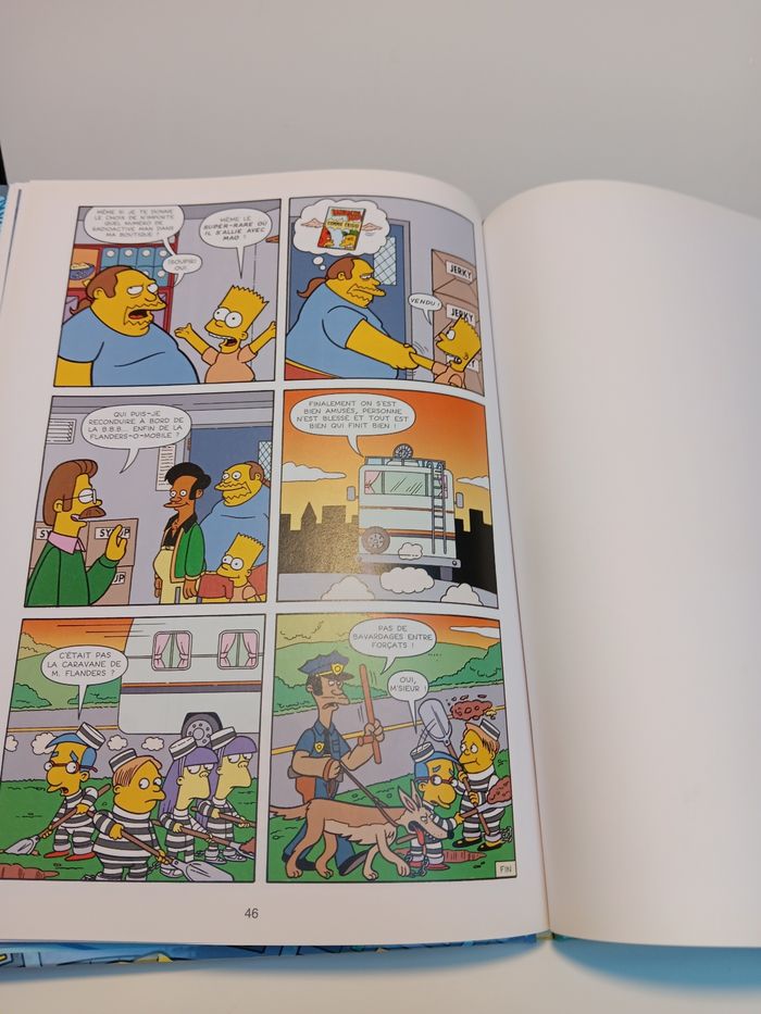 Livre Bande dessinée les Simpson Gros bosseur - photo numéro 7