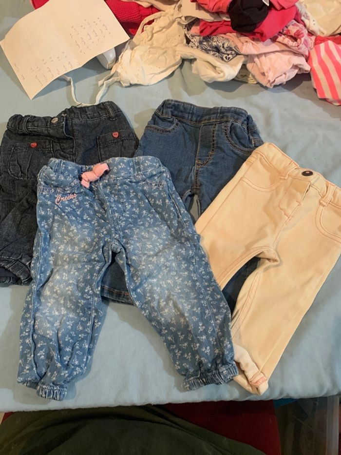 Lot 4 pantalons